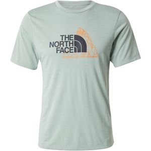The North Face - Mountain Foundation SS Tee Graphic - T-shirt - Groen