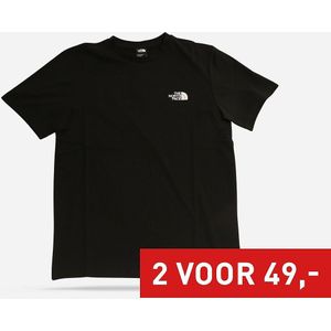 The North Face Blanca-t-shirt Voor Heren Tnf Black male
