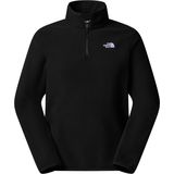 The North Face - Glacier Fleece 1/4 Zip Jacket - Zwart - Vest