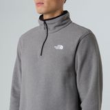 The North Face - Glacier Fleece - Fleecejack - Mid Grey Heather - 1/4 Zip