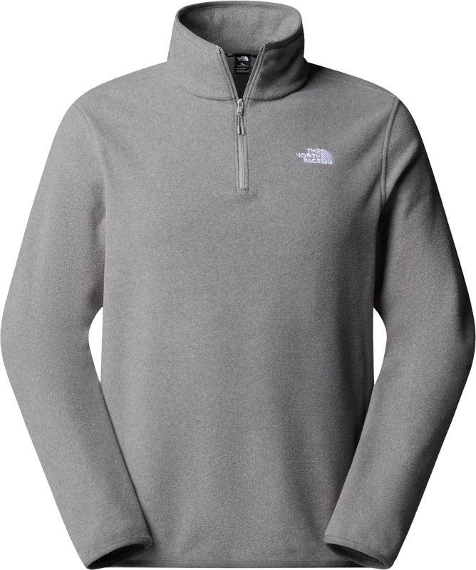 The North Face - Glacier Fleece - Fleecejack - Mid Grey Heather - 1/4 Zip
