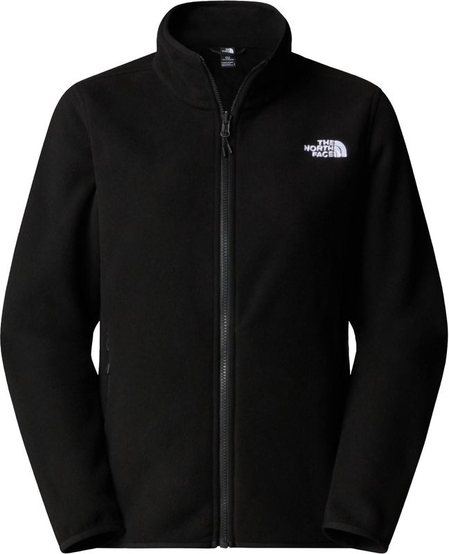 The North Face - Glacier-fleece - Tnf Black - Dames - Met Volledige Rits