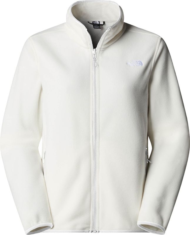 The North Face - Glacier-fleece - Wit - Met Volledige Rits - Voor Dames