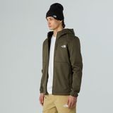 The North Face - Quest Hooded Softshell - Jas - Groen - Winddicht