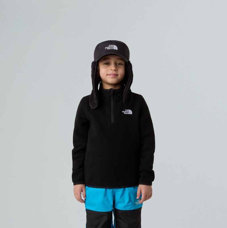 The North Face - Glacier-fleece - Tnf Black - Kwartrits - Voor Kids