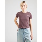 The North Face - Women Ss Sd Slim Tee - T-Shirt - Tawny Quartz