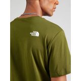 The North Face - SS Simple Dome Tee - T-Shirt - Deep Dijon