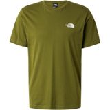 The North Face - SS Simple Dome Tee - T-Shirt - Deep Dijon
