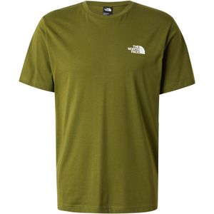 The North Face - SS Simple Dome Tee - T-Shirt - Deep Dijon