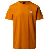 The North Face - SS Simple Dome Tee - T-Shirt - Agate Orange