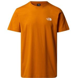 The North Face - SS Simple Dome Tee - T-shirt - Agate Orange - Heren
