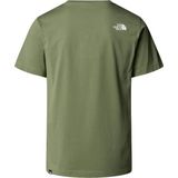The North Face - SS Easy Tee - T-shirt - Bark Mist - Regular Fit