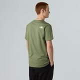 The North Face - SS Easy Tee - T-shirt - Bark Mist - Regular Fit