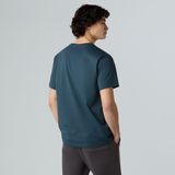 The North Face - M SS Fine Tee - T-shirt - Deep Cypress - Heren