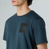 The North Face - M SS Fine Tee - T-shirt - Deep Cypress - Heren