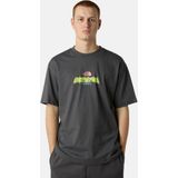 The North Face - U Expedition Celebration Oversized S/S T-shirt - Grijs