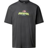 The North Face - U Expedition Celebration Oversized S/S T-shirt - Grijs