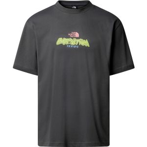 The North Face - U Expedition Celebration Oversized S/S T-shirt - Grijs