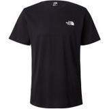 The North Face - Vertical Logo SS Tee - T-shirt - Zwart
