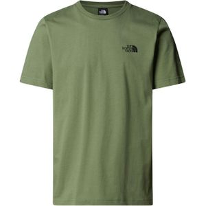 The North Face - Half Dome Photo SS Tee - T-shirt - Groen - Katoen