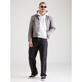 VANS - Sweatshirt - Lichtgrijs/Zwart - Capuchon - Lange Mouw