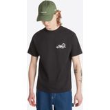VANS - Sting Wagon - Shirt - Zwart/Wit - Ronde Hals - Kwartmouw