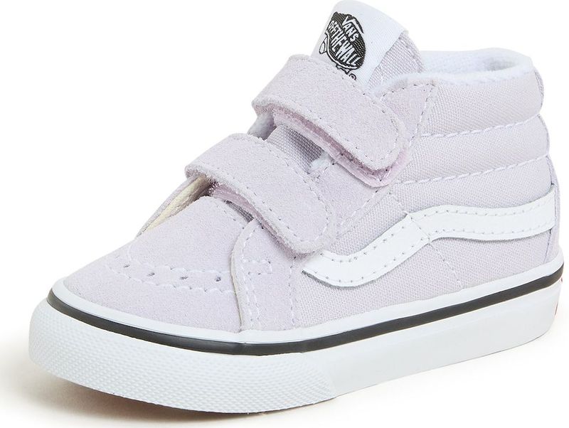 VANS Sneakers hoog 'Sk8-Mid Reissue Hook And Loop'  lichtlila / zwart / wit