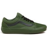 VANS - Old Skool - Sneakers - Donkergroen / Zwart - Skateschoenen