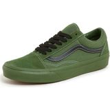 VANS - Old Skool - Sneakers - Donkergroen / Zwart - Skateschoenen