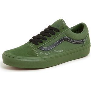 VANS - Old Skool - Sneakers - Donkergroen / Zwart - Skateschoenen