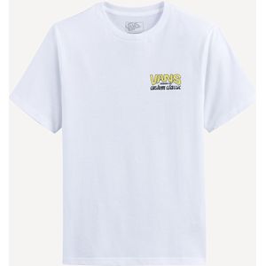 VANS - T-shirt - Wit - Katoen - Korte Mouwen