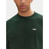 Vans - Left Chest II - T-shirt - Zwart - Katoen