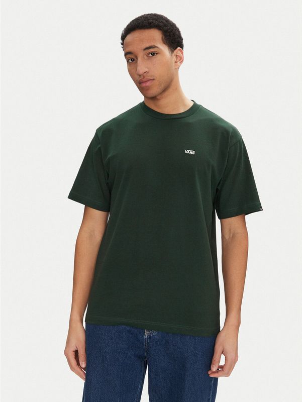 Vans - Left Chest II - T-shirt - Zwart - Katoen