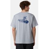 The North Face - U Run Graphic Relaxed - T-Shirt - TNF Light Grey Heather