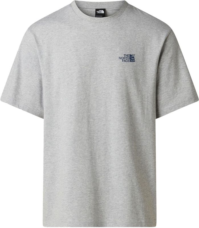 The North Face - U Run Graphic Relaxed - T-Shirt - TNF Light Grey Heather