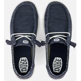 HEYDUDE - Wendy Stretch Sox - Instappers - Blauw