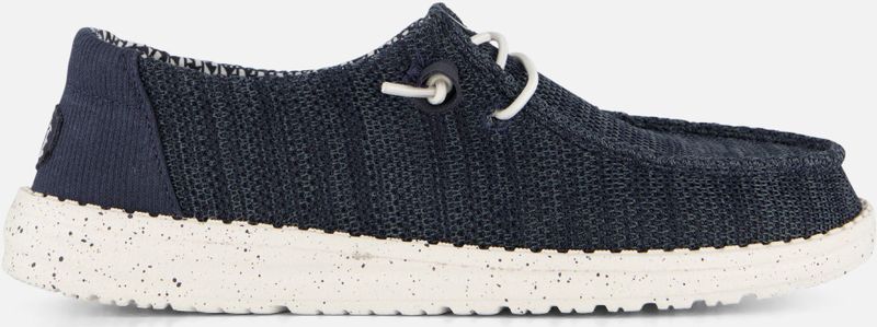 HEYDUDE - Wendy Stretch Sox - Instappers - Blauw