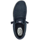 HEYDUDE - Wally Stretch Sox - Instapper - Navy - Mesh Materiaal