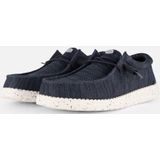 HEYDUDE - Wally Stretch Sox - Instapper - Navy - Mesh Materiaal