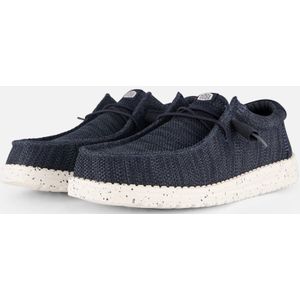 HEYDUDE - Wally Stretch Sox - Instapper - Navy - Mesh Materiaal