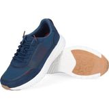 HEYDUDE - Sirocco Alta Essentials - Sneakers - Navy/White - Ademend Mesh