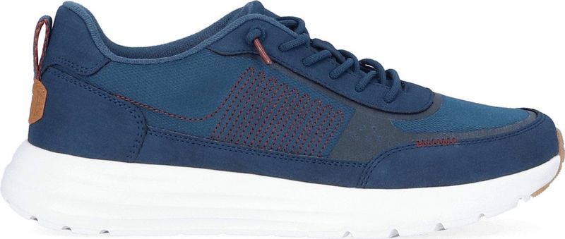 HEYDUDE - Sirocco Alta Essentials - Sneakers - Navy/White - Ademend Mesh