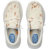 HEYDUDE - Women Wendy Comf Luxe - Instapper - Ivory - Suède Bovenwerk