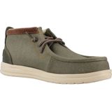 HEYDUDE - Wally Mid GripR - Instapper - Dusty Olive - Gewaxt Canvas