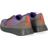 HEYDUDE - Sirocco Alta Hype Heren Sneakers Grey Purple