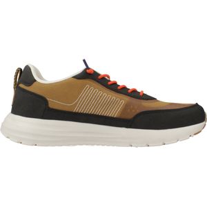 HEYDUDE - Sirocco Alta Hype - Sneakers - Walnut - Nylon en Suède, Easy-On Vetersluiting