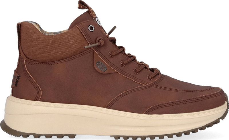 HEYDUDE Tahoe Classic Veterboots - Bruin - Imitatieleer - Zacht Katoen