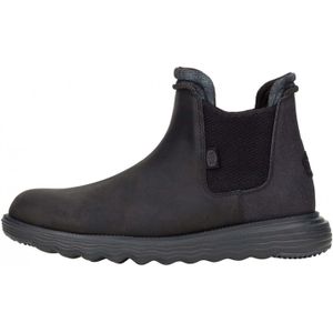 Hey Kerel - Branson - Nette Schoenen - Zwart - Waterafstotend Imitatieleer