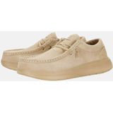 HEYDUDE - Wally Comf Suede - Instapper - Tan - Suède Bovenwerk, EVA-loopzool
