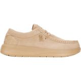 HEYDUDE - Wally Comf Suede - Instapper - Tan - Suède Bovenwerk, EVA-loopzool
